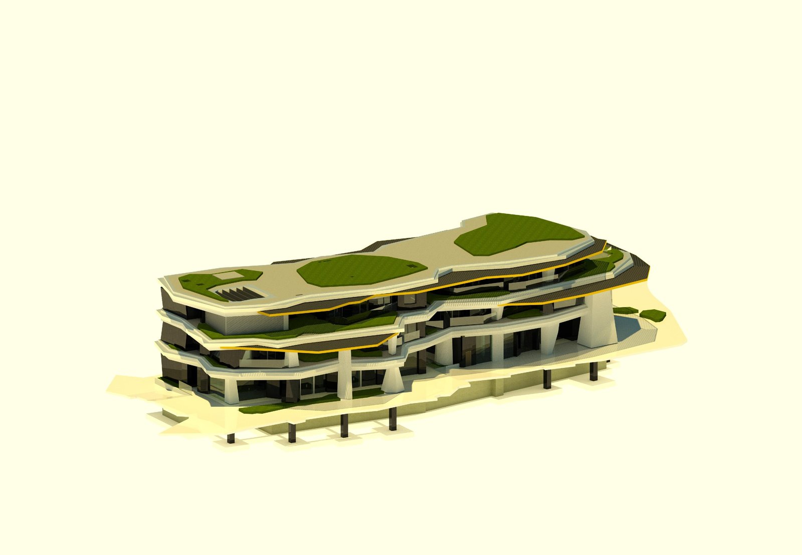 Neom Nova Soffit Sindalah Island Resort Architectural BIM Engineering